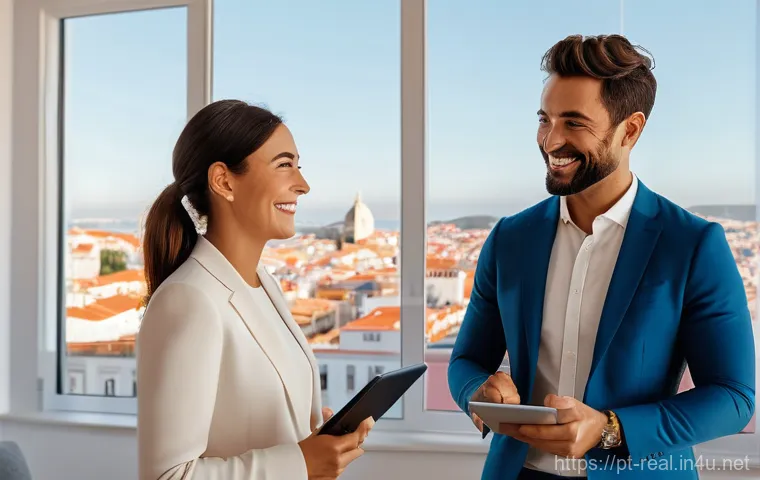 공인중개사 자격증의 활용성과 관련된 사회적 가치의 연구 - A professional and charismatic female real estate agent, in a stylish business suit, stands confiden...